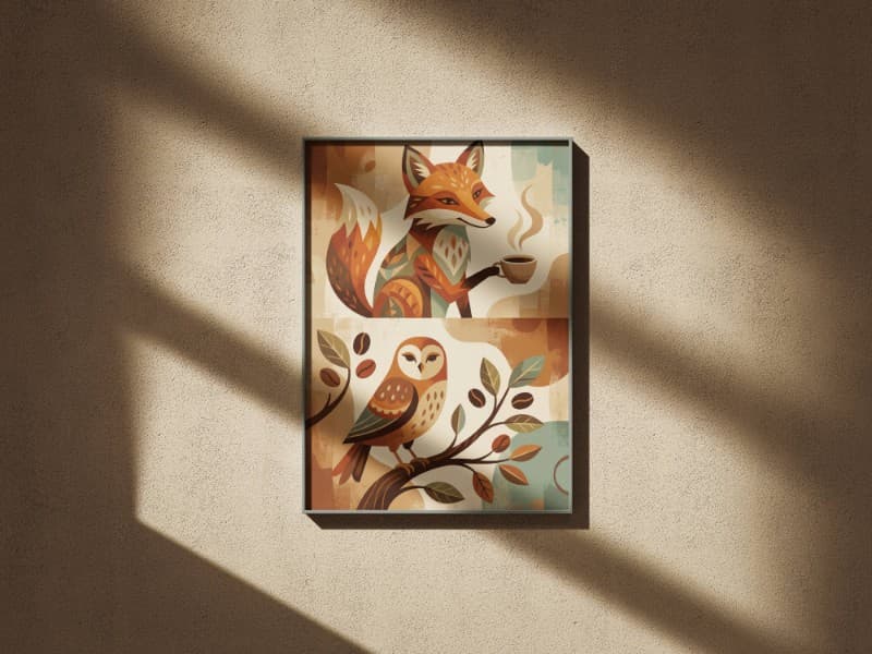 Tranh Động Vật Nghệ Thuật