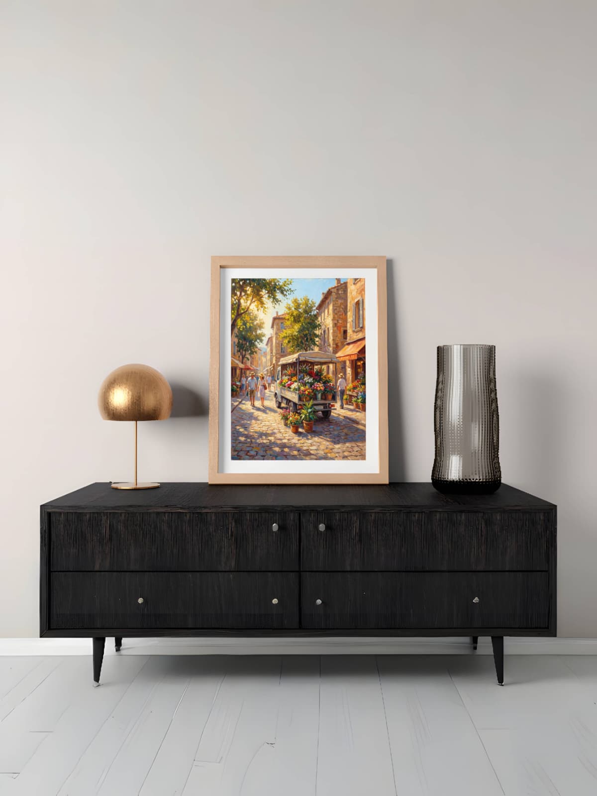 Xe hoa ngày nắng rực rỡ