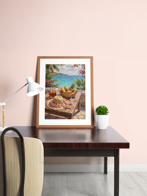 Phong cảnh mùa hè rực rỡ