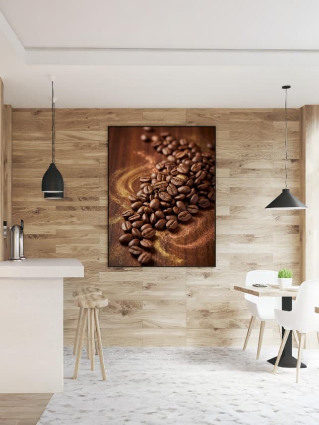 Tranh Hạt Cà Phê Hiện Đại - Nét Sang Trọng Cho Không Gian Sống