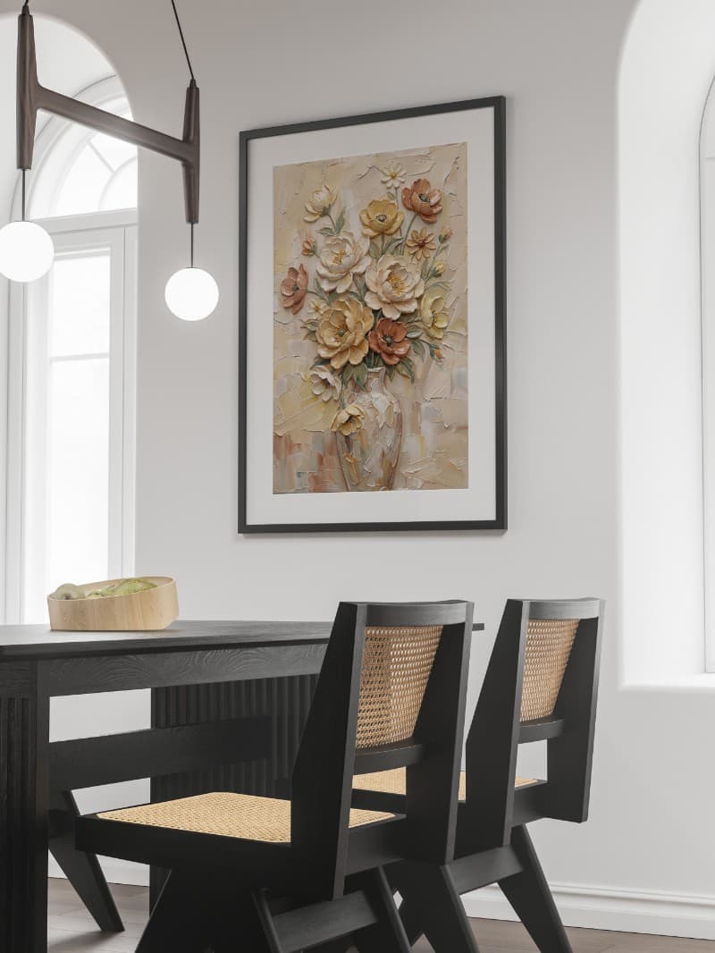 Tranh Tráng Gương Hoa Nghệ Thuật Cao Cấp - Sang Trọng & Tinh Tế