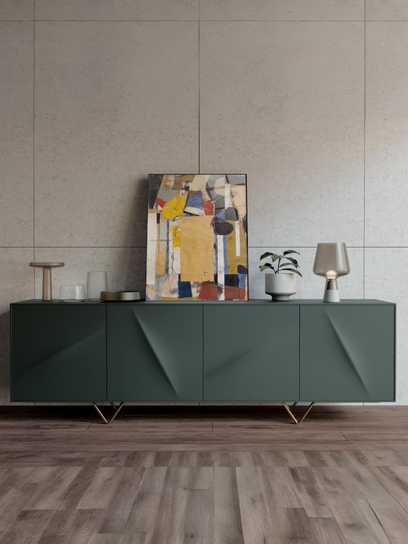 Tranh Tráng Gương Mảnh Ghép Trừu Tượng Hiện Đại & Sang Trọng