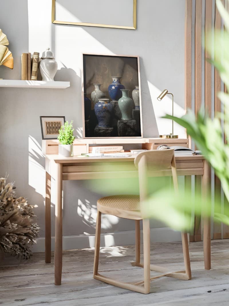 Tranh Bình Gốm Men Rạn Nghệ Thuật | Phong Cách Luxury Gallery