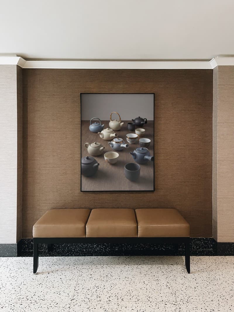 Tranh Nghệ Thuật Ấm Chén Gốm Thủ Công Cao Cấp | Vẻ Đẹp Bảo Tàng