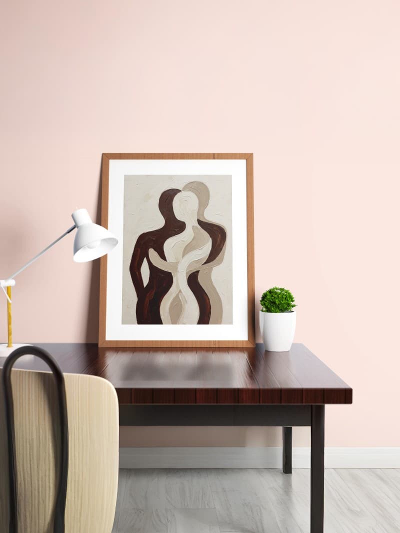 Tranh Trừu Tượng United Silhouettes - Nghệ Thuật Hiện Đại Đẳng Cấp