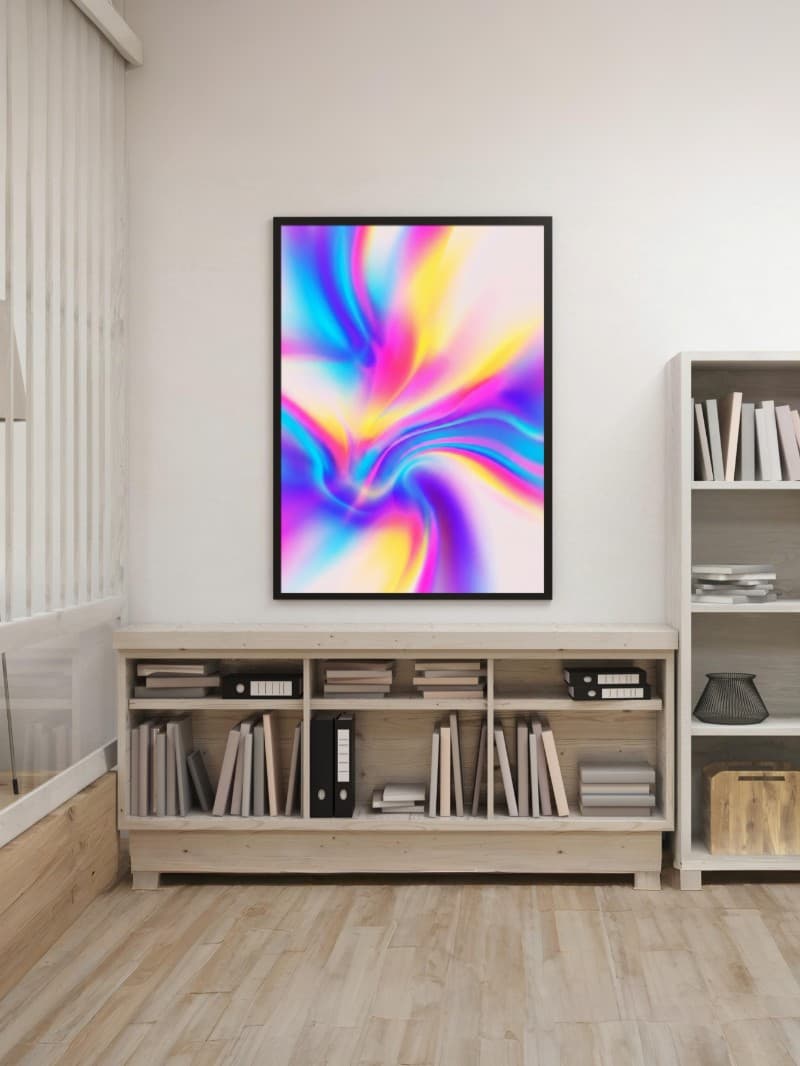 Tranh Huỳnh Quang 1- Nghệ Thuật Ánh Sáng Huỳnh Quang Hiện Đại