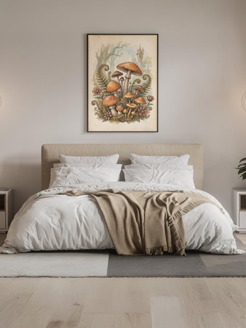 Truyện Cổ Tích Về Nấm - Nghệ Thuật Cổ Điển Sang Trọng