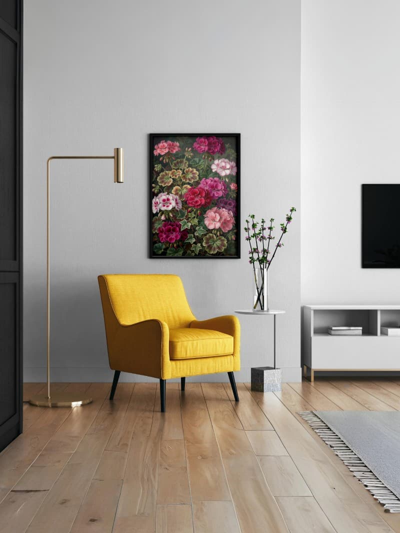 Tranh Hoa Phong Lữ Thảo Mộc: Nghệ Thuật Thảo Mộc Tinh Tế