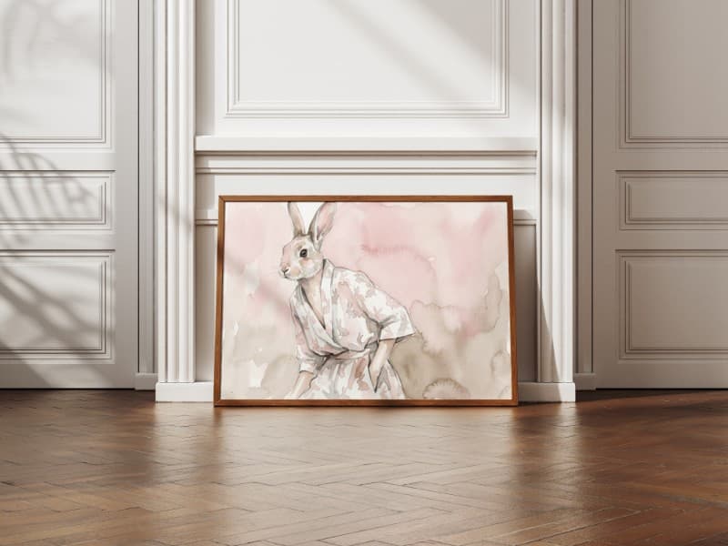 Bản In Thỏ Sành Điệu