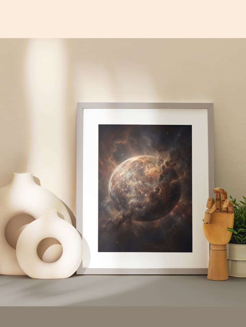 Tranh Sao Thủy Nghệ Thuật