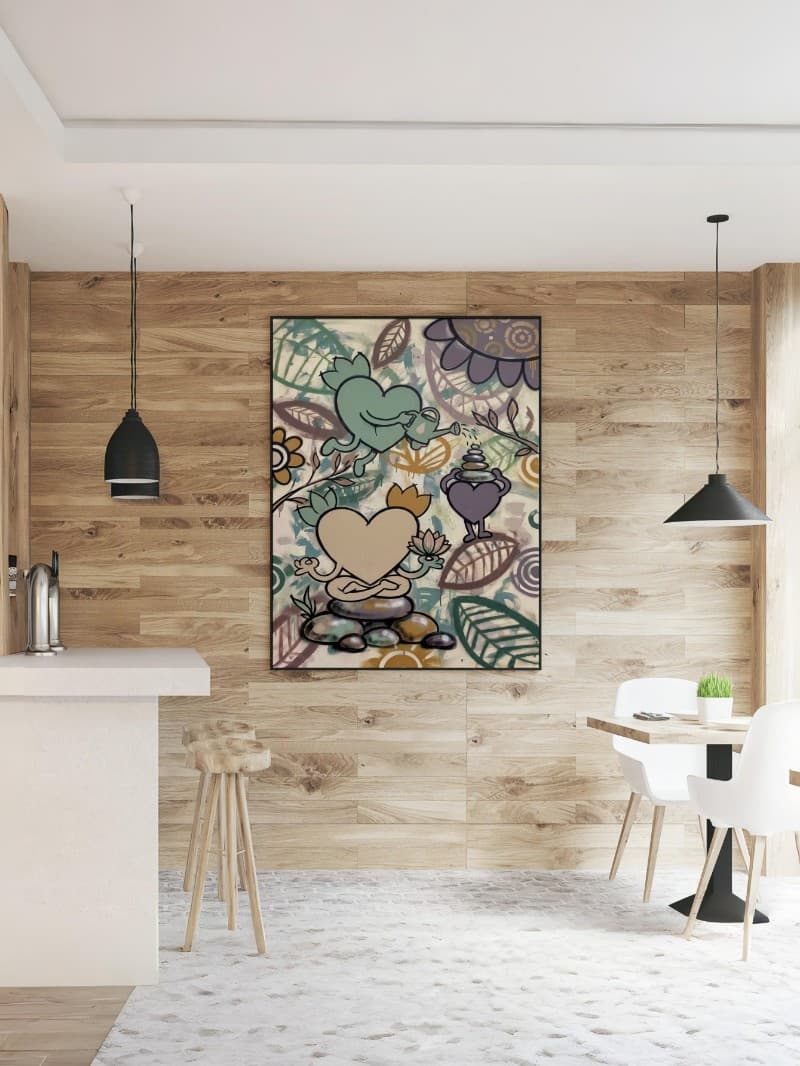 Koeurs de Nature Zen: Tuyệt Tác Đường Phố Cho Không Gian Tĩnh Tại