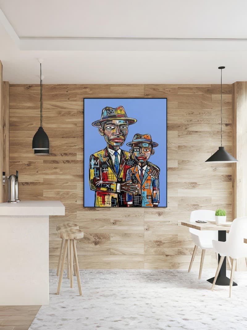 Tranh Anh Trai Street Art Nghệ Thuật - Nét Vẽ Hiện Đại Phá Cách