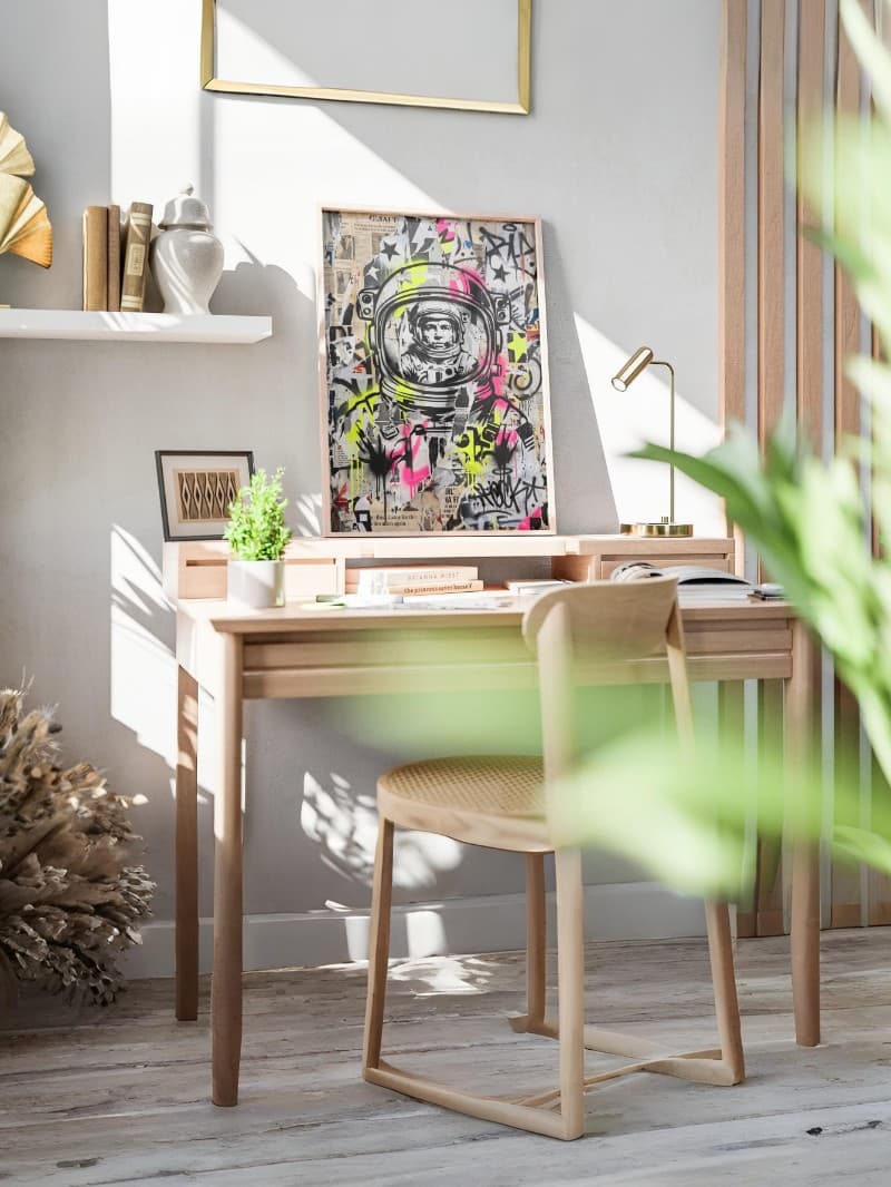 Tranh Đường Phố Trinh Sát Không Gian: Bản Lĩnh Viễn Tưởng Hiện Đại