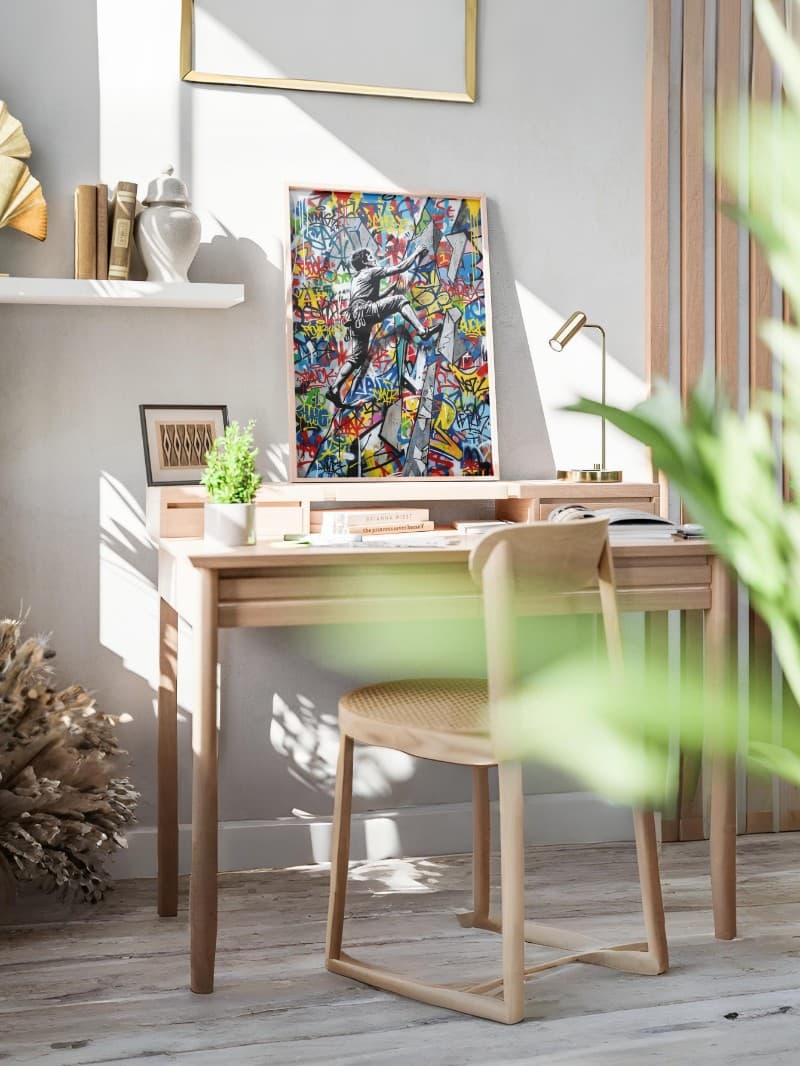 Tranh Đường Phố Người Leo Núi: Biểu Tượng Khát Vọng Hiện Đại