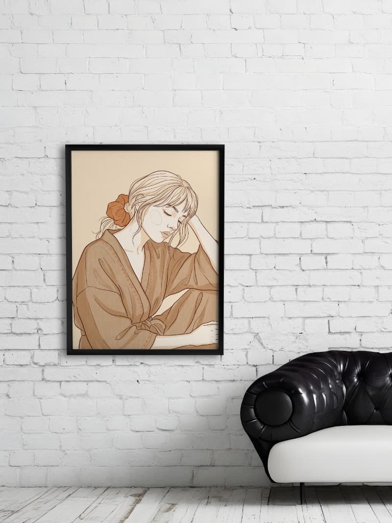 Tranh Nghệ Thuật Doris: Khơi Nguồn Cảm Hứng Thư Giãn Đương Đại