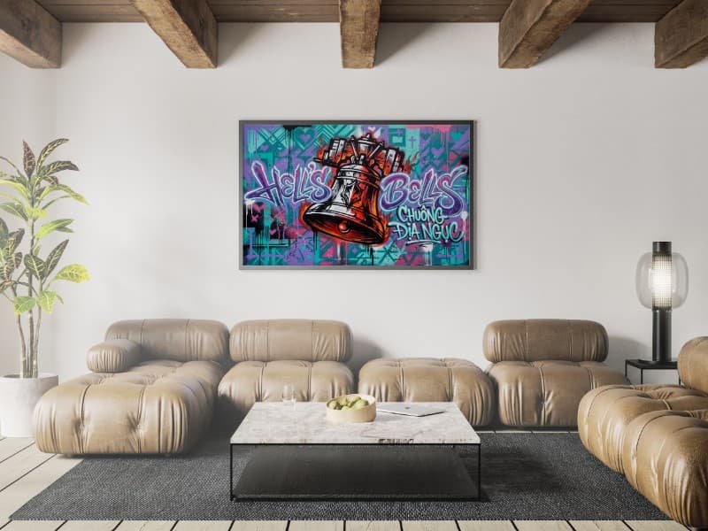 Tranh Đường Phố Chuông Địa Ngục: Bản Ngã Nghệ Thuật Đương Đại