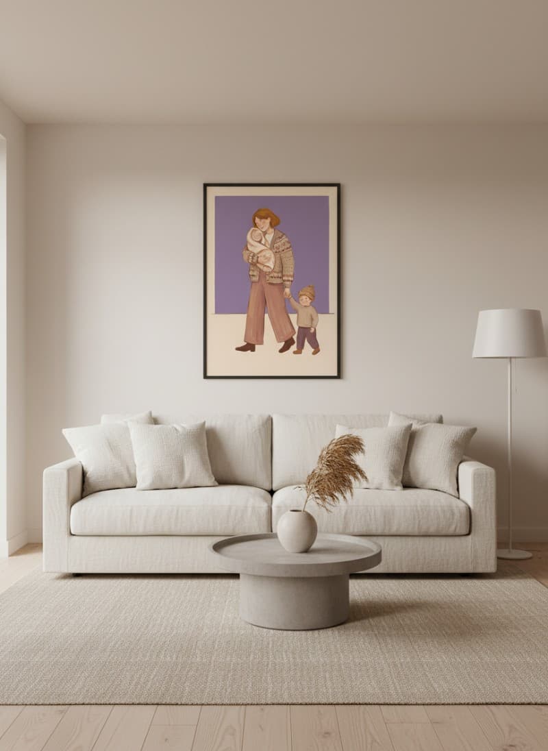 Vòng Tay Mẫu Tử: Tuyệt Tác Nghệ Thuật Hiện Đại Pha Nét Cổ Điển