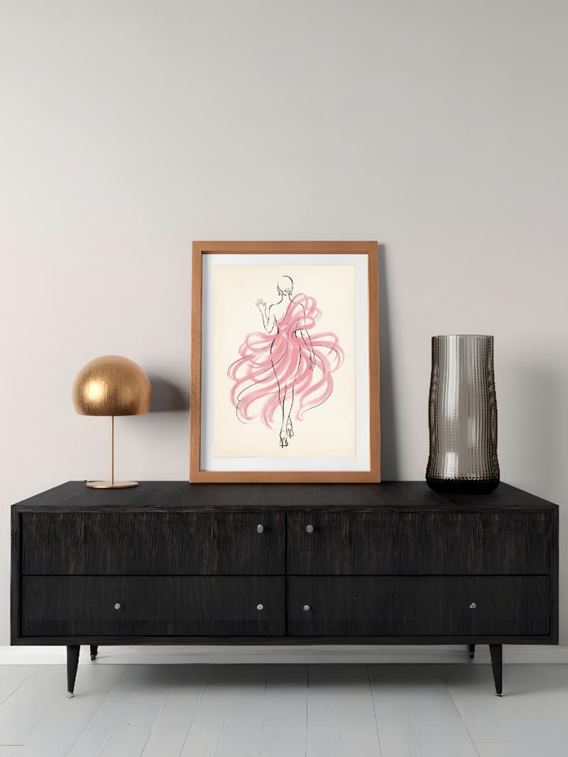 Dấu Ấn Lưu Luyến: Tranh Thời Trang 'Lời Chia Tay' Đầy Nghệ Thuật