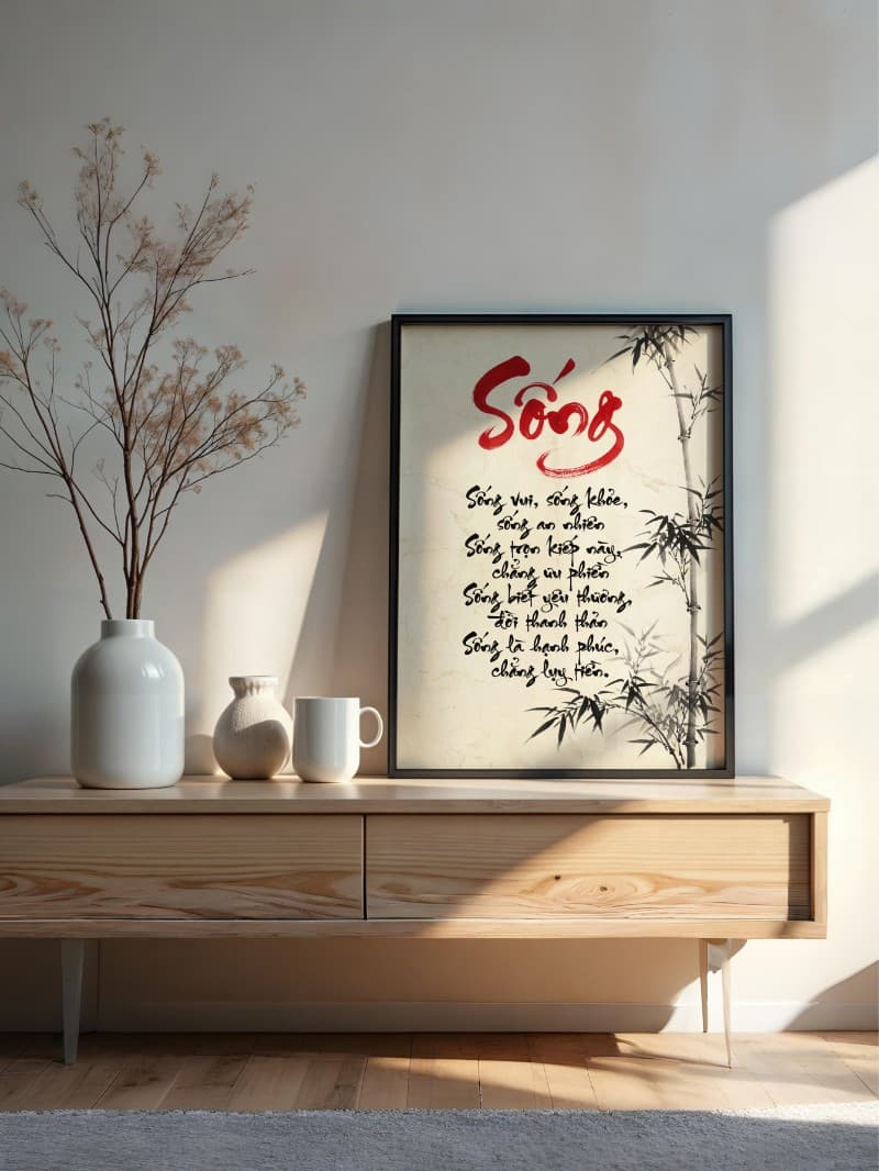 Tranh Thư Pháp 'Sống' - Tuyệt Tác Khơi Nguồn Sinh Khí