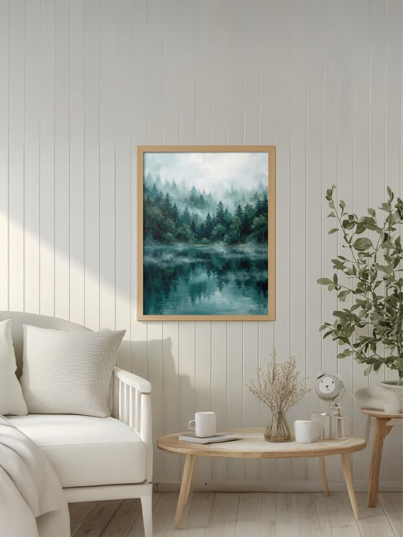 Tranh Phản Chiếu Của Rừng