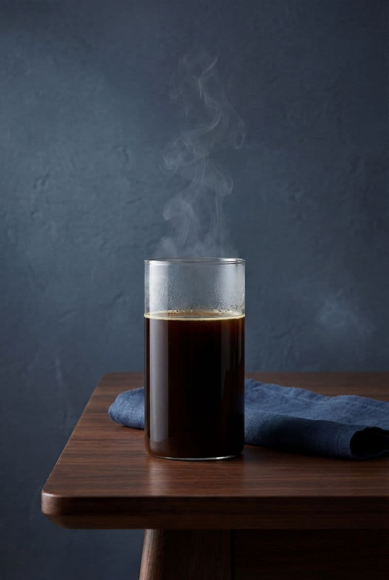 Tranh treo tường ly cà phê đen phong cách hiện thực trang trí phòng làm việc sang trọng