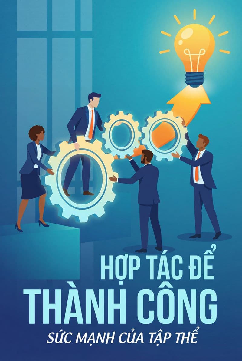 Tranh treo tường câu nói truyền động lực trang trí văn phòng làm việc hiện đại
