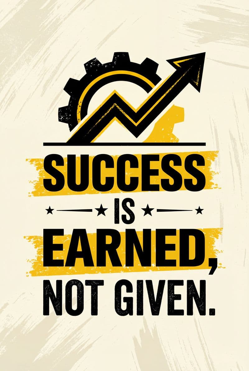 Tranh treo tường quote động lực tráng gương trang trí văn phòng làm việc hiện đại