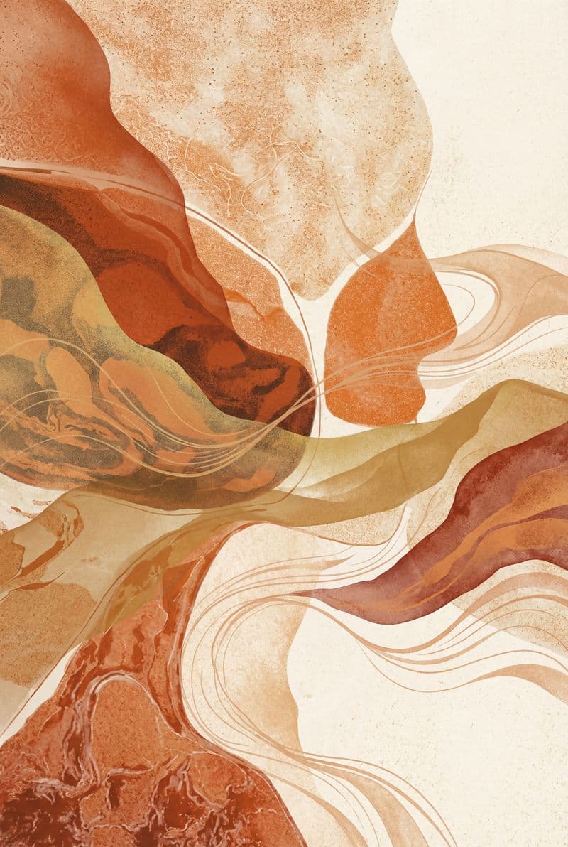 Tranh treo tường trừu tượng Abstract Enlightenment trang trí phòng khách hiện đại