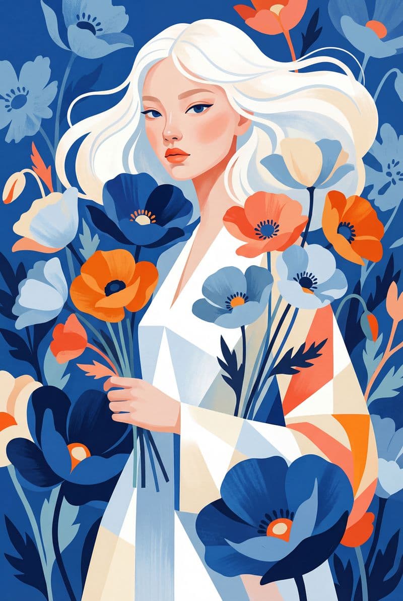 Tranh treo tường phong cách hiện đại đa sắc màu trang trí phòng khách sang trọng