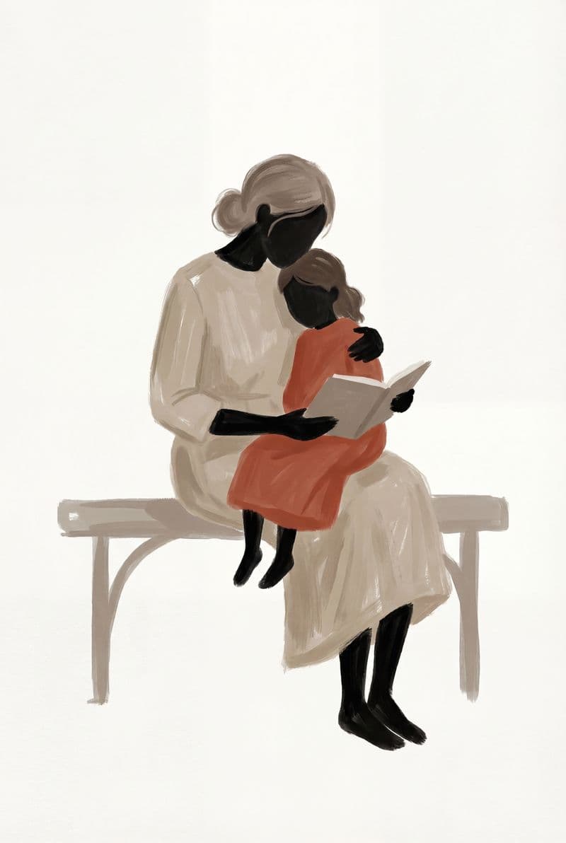 Bản Giao Hưởng Tình Mẹ: Tranh Mẹ Và Con Gái Đậm Chất Tân Cổ Điển