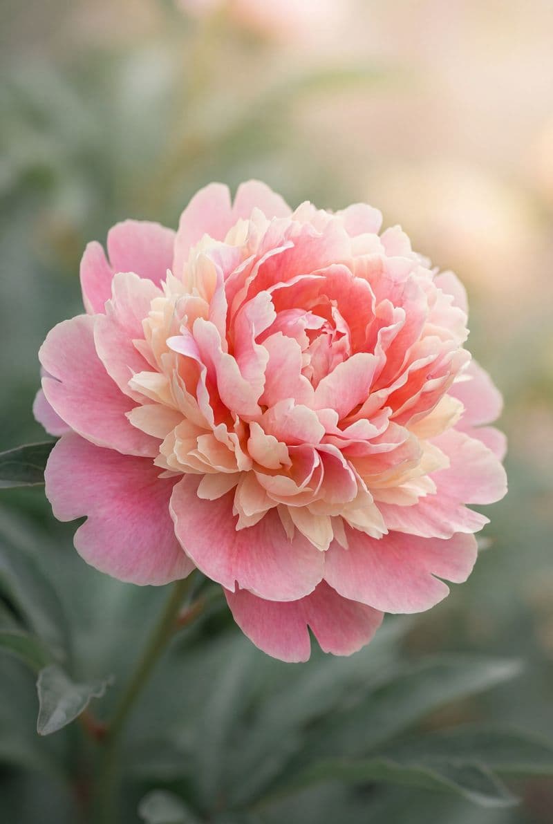 Tranh treo tường hoa mẫu đơn phú quý trang trí phòng khách sang trọng