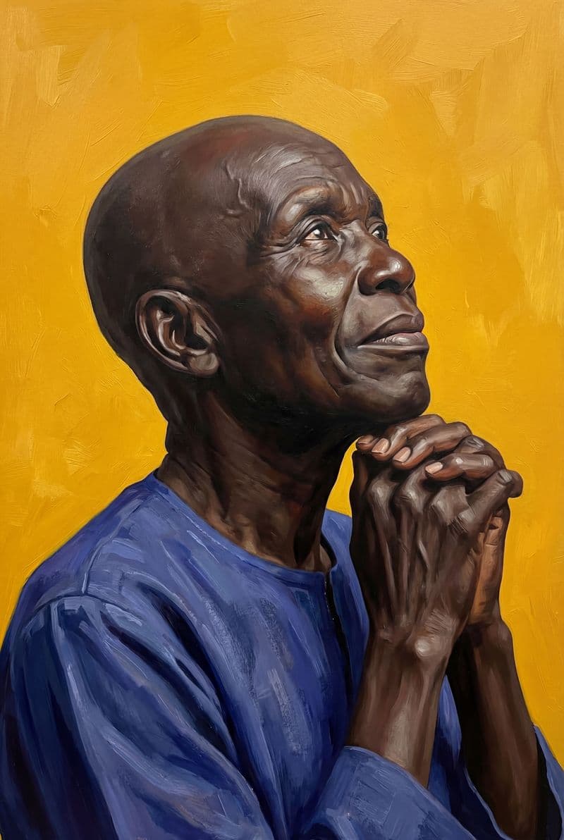 Tranh treo tường chân dung Hi vọng phong cách tối giản trang trí phòng làm việc sang trọng