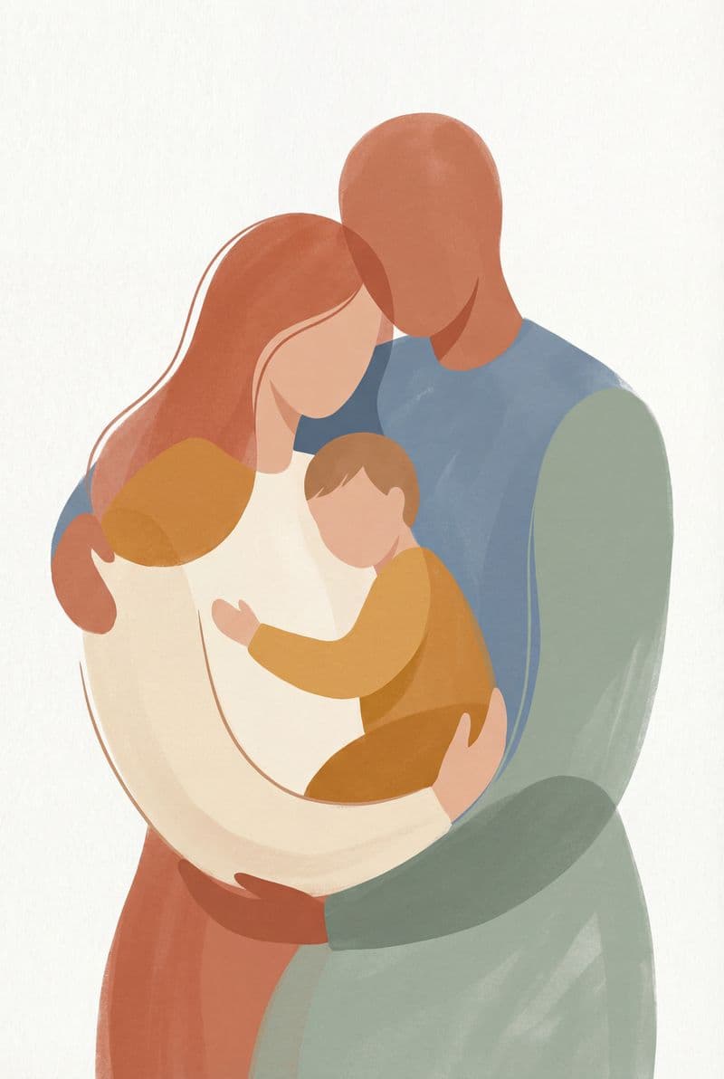 Tranh treo tường gia đình phong cách tối giản hiện đại trang trí phòng khách ấm cúng