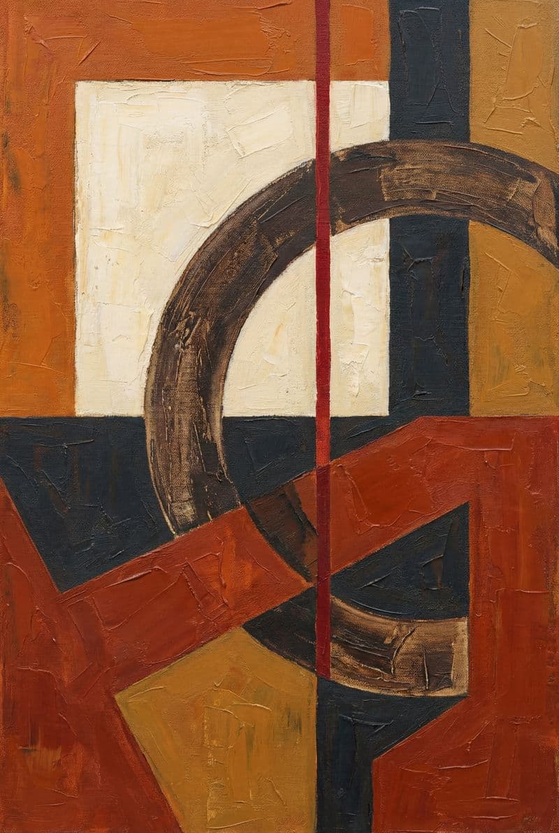 Tranh treo tường nghệ thuật hình thức và chức năng trang trí phòng làm việc sang trọng